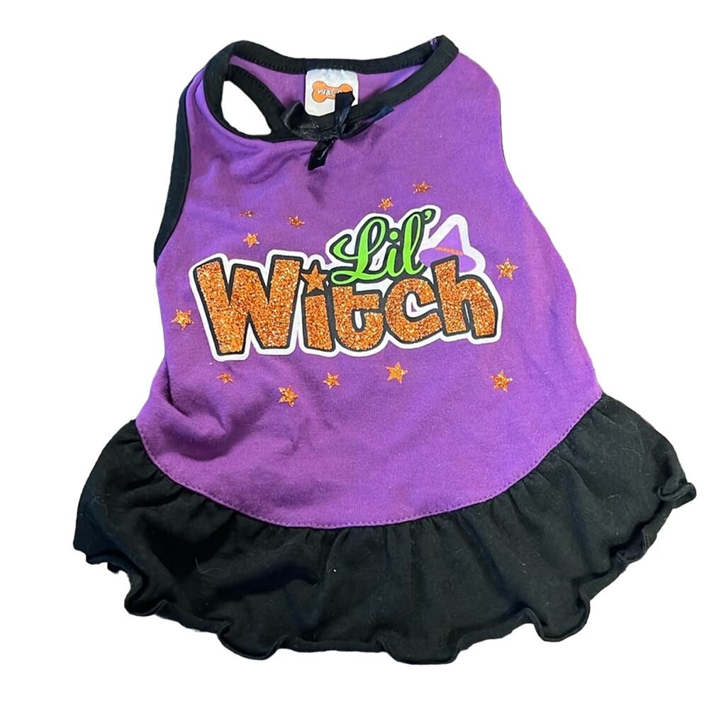 " lil witch" Halloween Dress for Small Dogs